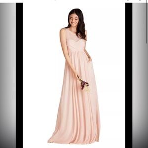 NWT Birdy Grey Ryan Dress in Mesh Pale Blush